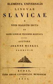 Cover of: Elementa universalis linguae Slavicae e vivis dialectis eruta et sanis logicae principiis suffulta by János Herkel