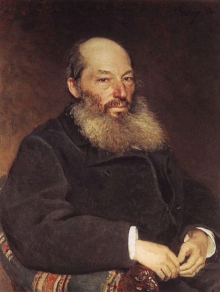 Портрет работы И.Е. Репина (1882)