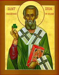 Память св. Патрика, просветителя Ирландии