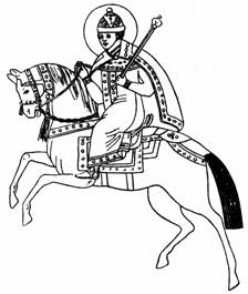 Царь Феодор Иоаннович (изображение на Царь-пушке)