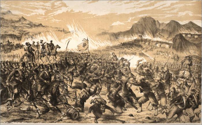 Битва за Плевну 28 ноября 1877 г.
