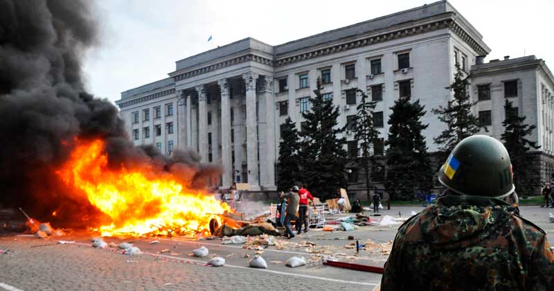 Как убивали одесситов в Доме Профсоюзов 2 мая 2014 г.
