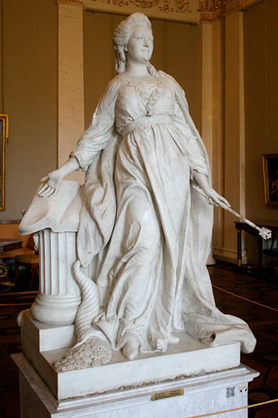 Федот Шубин. Екатерина II - Законодательница. Мрамор. 1789-1790