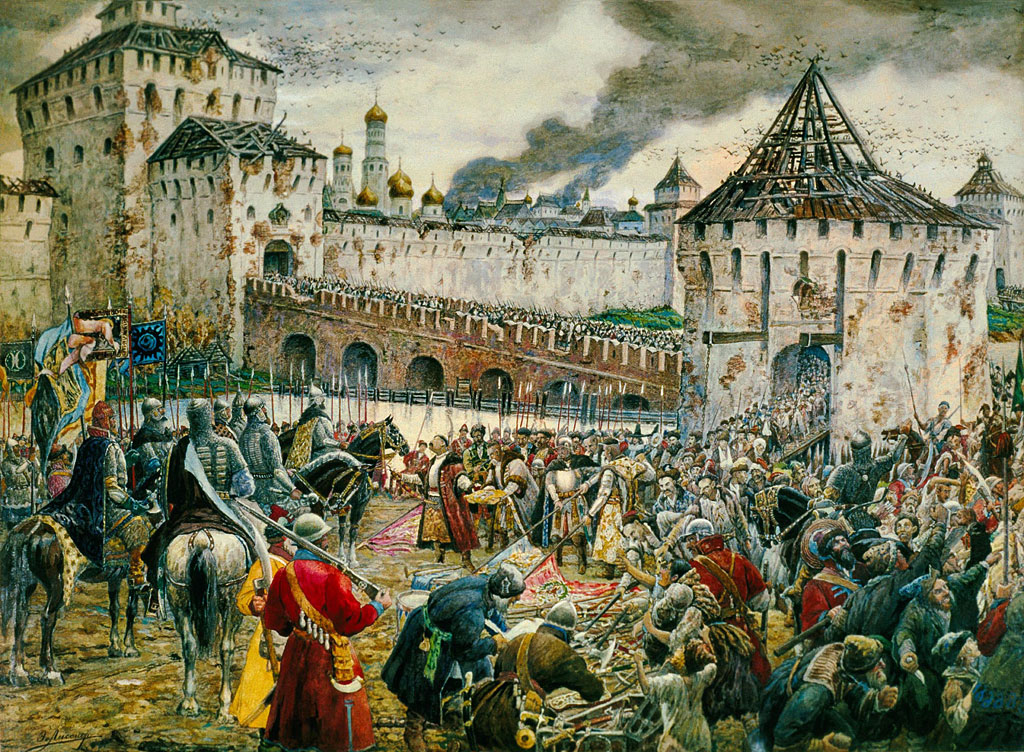Освобождение Москвы от поляков. Празднование Казанской иконе Божией Матери