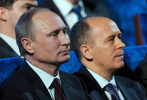 Президент РФ и директор ФСБ на торжественном вечере в Кремле, посвященном Дню чекиста