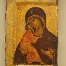 Владимiрская икона Божией Матери список преп. Андрея Рублева