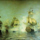 Победа русского флота (под командованием капитана Н.А. Сенявина) над шведами в Эзельском бою
