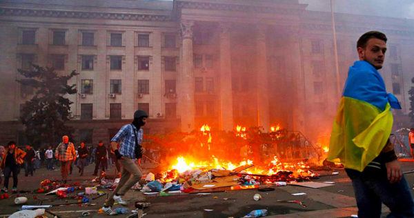 Как убивали одесситов в Доме Профсоюзов 2 мая 2014 г.