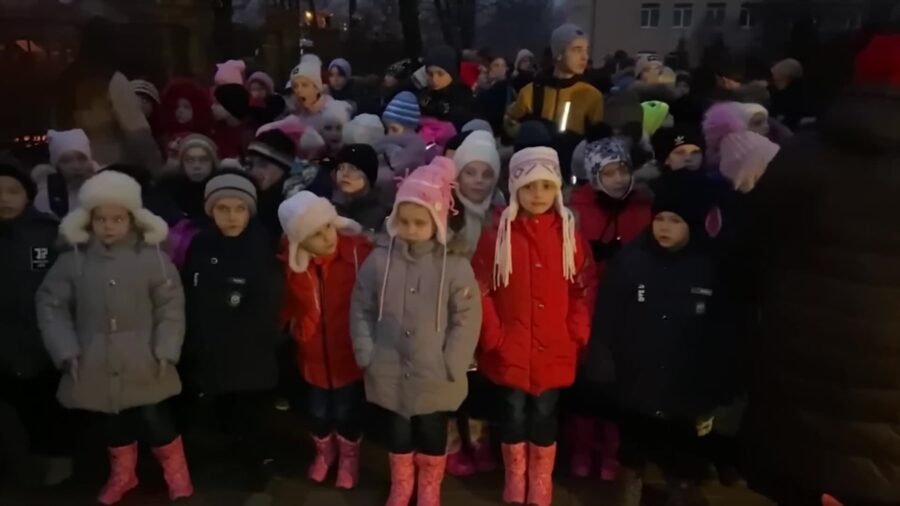 Эвакуация женщин и детей с Донбасса