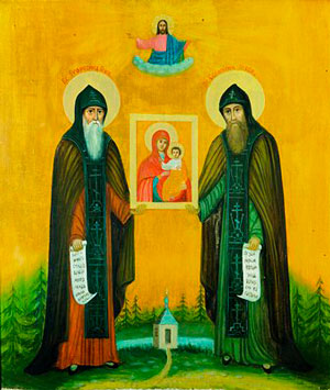 Спасо-Елеазаровский монастырь основал прп. Евфросин