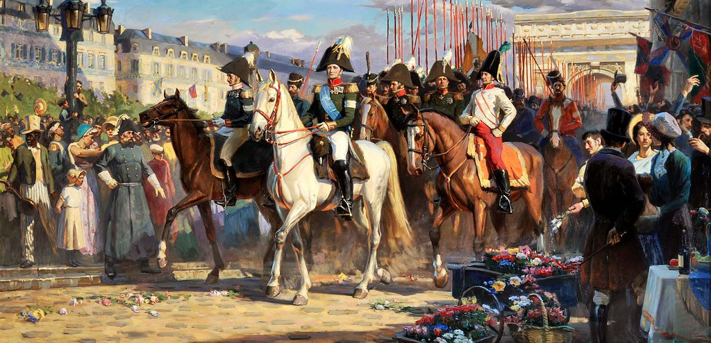Торжественный въезд Императора Александра I в Париж